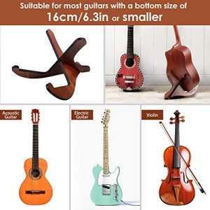CAHAYA Guitar Stand Universal Wooden Guitar Stand - Image 6