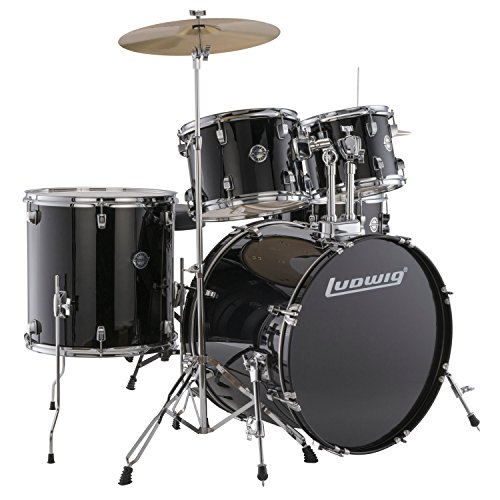 Ludwig Accent Drive Series LC175 Complete Drum Package with Cymbals