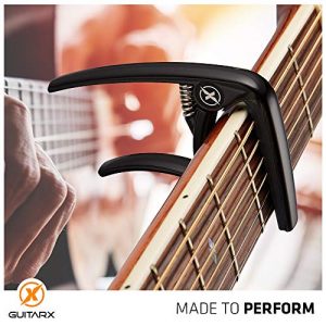 Original Guitar Capo for Acoustic & Electric Guitars, Ukulele, Banjo & Mandolin – Glossy Black, Durable & Scratch-Free - Image 5