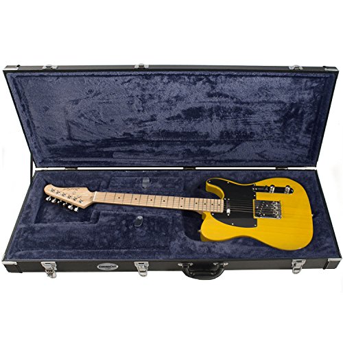 ChromaCast Pro Series Strat and Tele Body Style Electric Guitar Hard Case