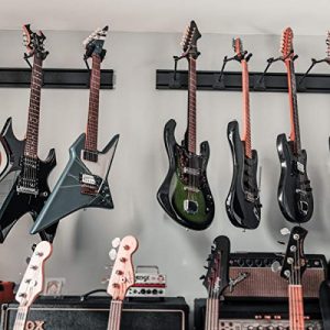 String Swing Guitar Keeper Bundle with 5 Guitar Hangers and 1 Black - Image 4