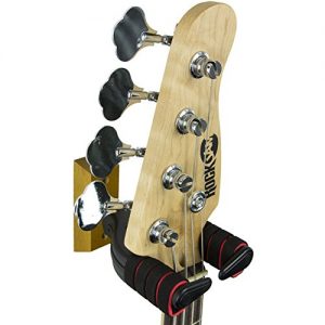 RockJam 2-Pack Guitar Hanger and Wall Mount Bracket Holder - Image 5