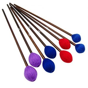 Marimba Mallets with Maple Handles and Different Hard Head