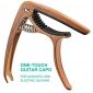 SIIWOO Guitar Capo for Acoustic Guitar, Ukulele Electric Capo(Woodgrain color)