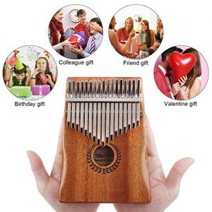 Kalimba 17 Keys Thumb Piano, Easy to Learn Portable Musical Instrument - Image 6
