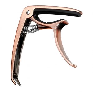 Guitar Capo, ORIEMARS Capo for Acoustic and Electric Guitars (Copper)
