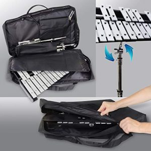 Glockenspiel - Metal Bell Kit Xylophone with Stand - Image 6