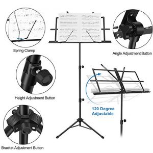 Portable Folding Music Stand: Perfect for Musicians on the Go - Image 5