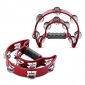 Flexzion Half Moon Musical Tambourine Set of 2 Pack