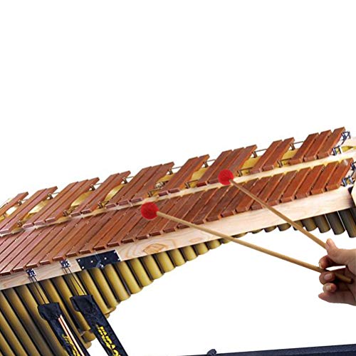Hard Yarn Head Keyboard Marimba Mallets with Maple Handles