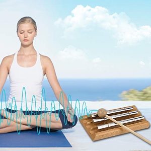 Meditation Trio Chime, EONLION Three Tone Solo Percussion Instrument - Image 5