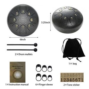 8 tones ZHRUNS Steel Tongue Drum - Image 6