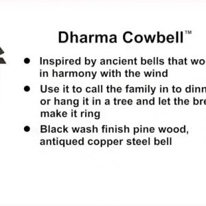 Woodstock Chimes DB Dharma Cowbell - Image 7