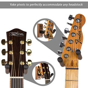String Swing Guitar Wall Mount Hanger with Keeper Strap - Image 2