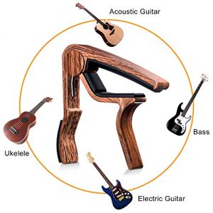 MOREYES Guitar Capo for Acoustic Guitar ,Ukelele, Electric Guitar - Image 8