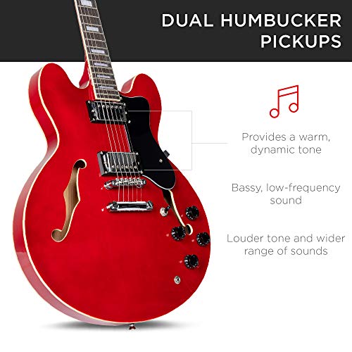 All-Inclusive Semi-Hollow Body Electric Guitar