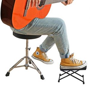 EastRock Adjustable Height Guitar Footstool Angle Non-slip - Image 6