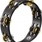 Meinl Percussion CTA2M-BK Compact Tambourine