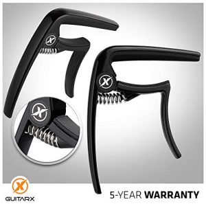 Original Guitar Capo for Acoustic & Electric Guitars, Ukulele, Banjo & Mandolin – Glossy Black, Durable & Scratch-Free - Image 6