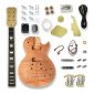 DIY Electric Guitar Kits For LP Guitar, Okoume Body, Maple Neck,Composite Ebony Fretboard