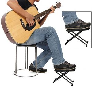 Guitar Foot Rest, Height Adjustable Guitar Footstools/Folding Footstool - Image 2