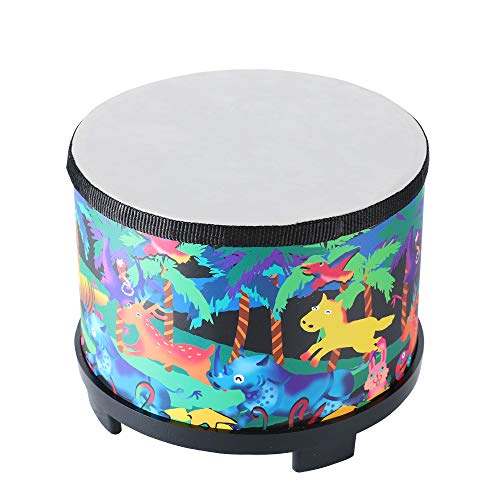 MelodyMates 8-inch Kids' Montessori Floor Tom Drum Set