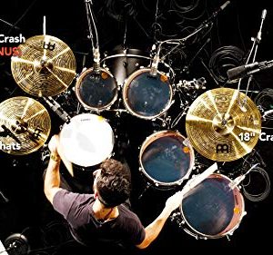 Meinl Cymbal Set Box Pack with 14” Hihats, 18” Crash/Ride - Image 4