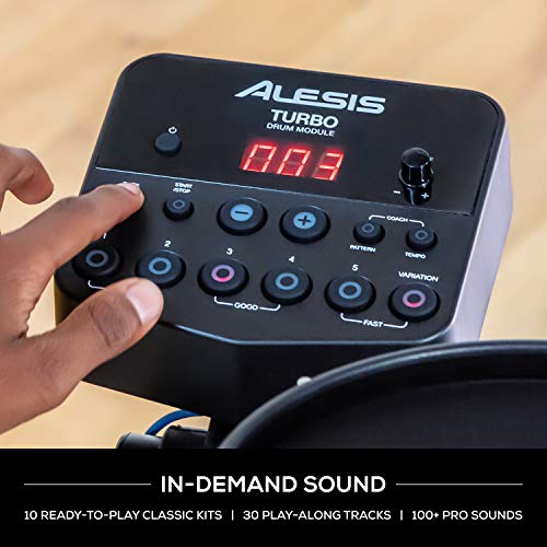 Alesis Drums Turbo Mesh Kit – Seven Piece Mesh Electric