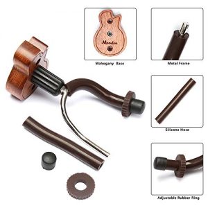 Moodve Mahogany Guitar Hanger For Wall - Image 7