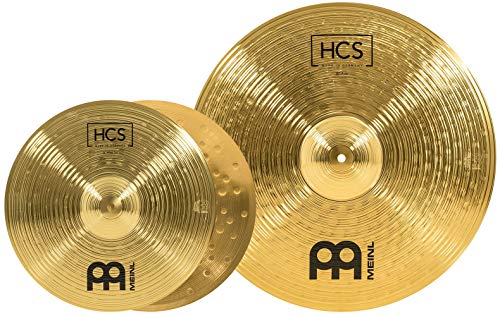 Meinl Cymbals Ultimate Cymbal Set Box Pack – Complete Brass Set with FREE 16” Trash Crash, Perfect for Beginners
