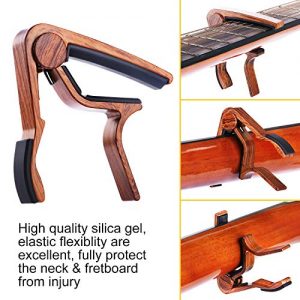 MOREYES Guitar Capo for Acoustic Guitar ,Ukelele, Electric Guitar - Image 4