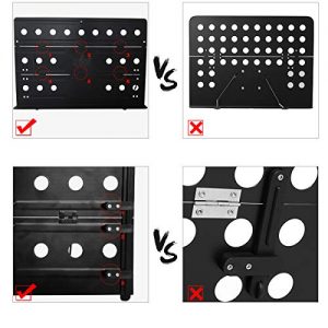 YDisplay Sheet Music Stand Portable Folding Music Holder - Image 4