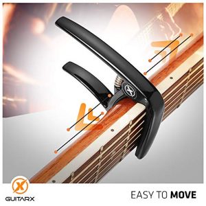 Original Guitar Capo for Acoustic & Electric Guitars, Ukulele, Banjo & Mandolin – Glossy Black, Durable & Scratch-Free - Image 7