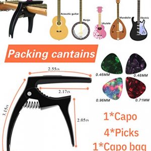 3in1 Zinc Metal Guitar Capo: Elevate Your Music ?? - Image 9