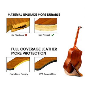 Ukulele Stand Universal Wooden Thicken Plywood X-Frame - Image 3