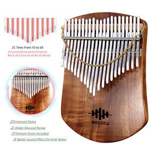 Single Solid Wood Board Professional Kalimba Thumb Piano Marimba - Image 2