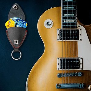 Van Gogh 12 Pack Guitar Picks with 100% Leather Picks Holder - Image 6