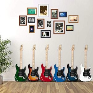 Where Music Begins: GLARRY Full Size Electric Guitar Bundle with 20W Amp - Image 6
