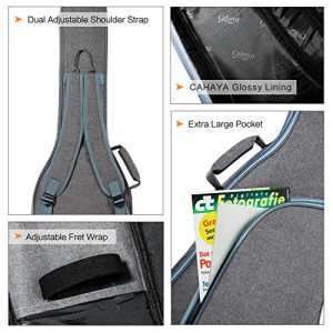 CAHAYA Electric Guitar Bag Padded Electric Guitar Gig Bag - Image 3