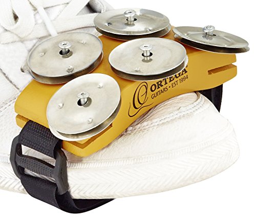 Ortega Guitars OSSFT Singer/Songwriter Foot Tambourine
