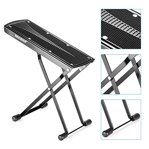 Neewer Extra Sturdy Guitar Foot Rest Made of Solid Iron
