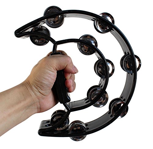 Metal Jingles Hand Held Percussion Ergonomic Handle