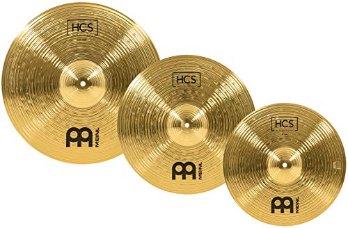 Meinl Cymbals Ultimate Cymbal Set Box Pack – Complete Brass Set with FREE 16” Trash Crash, Perfect for Beginners