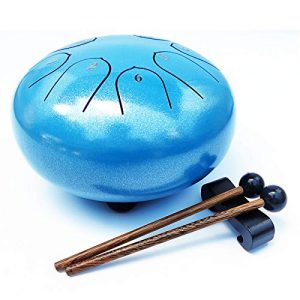 Steel Tongue Drum Instrument - 8 Notes 6 inches Calm Drums - Image 5