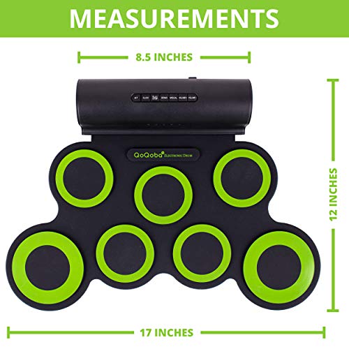 Adult Beginner Pro MIDI Musical Instrument Drum Practice Pad Kit