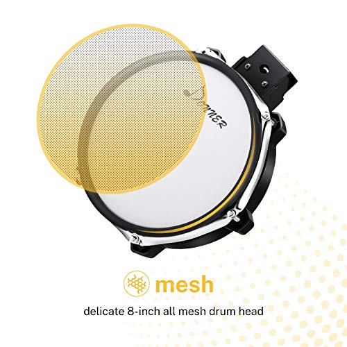Donner DED-200 Electric Drum Set Kit Electronic with 5 Drums