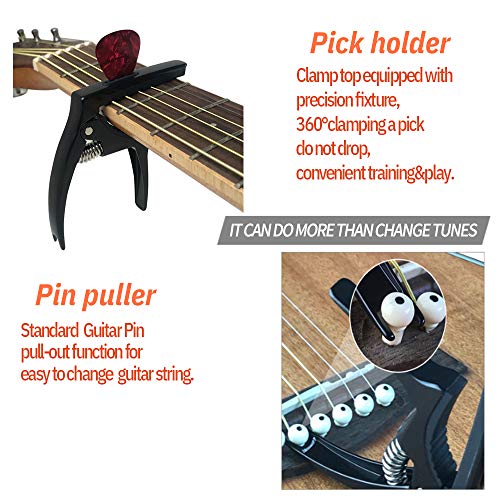 3in1 Zinc Metal Guitar Capo: Elevate Your Music ??