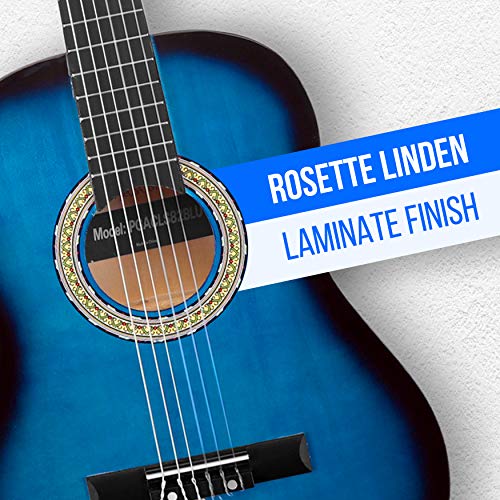 Classical Acoustic Guitar - 3/4 Junior Size 6 String Linden Wood Guitar