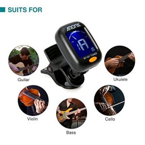 Clip On Guitar Tuner For All Instruments, Ukulele, Guitar - Image 4