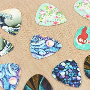 Guitar Picks - Cheliz 12 Medium Gauge Celluloid Guitar Picks - Image 3